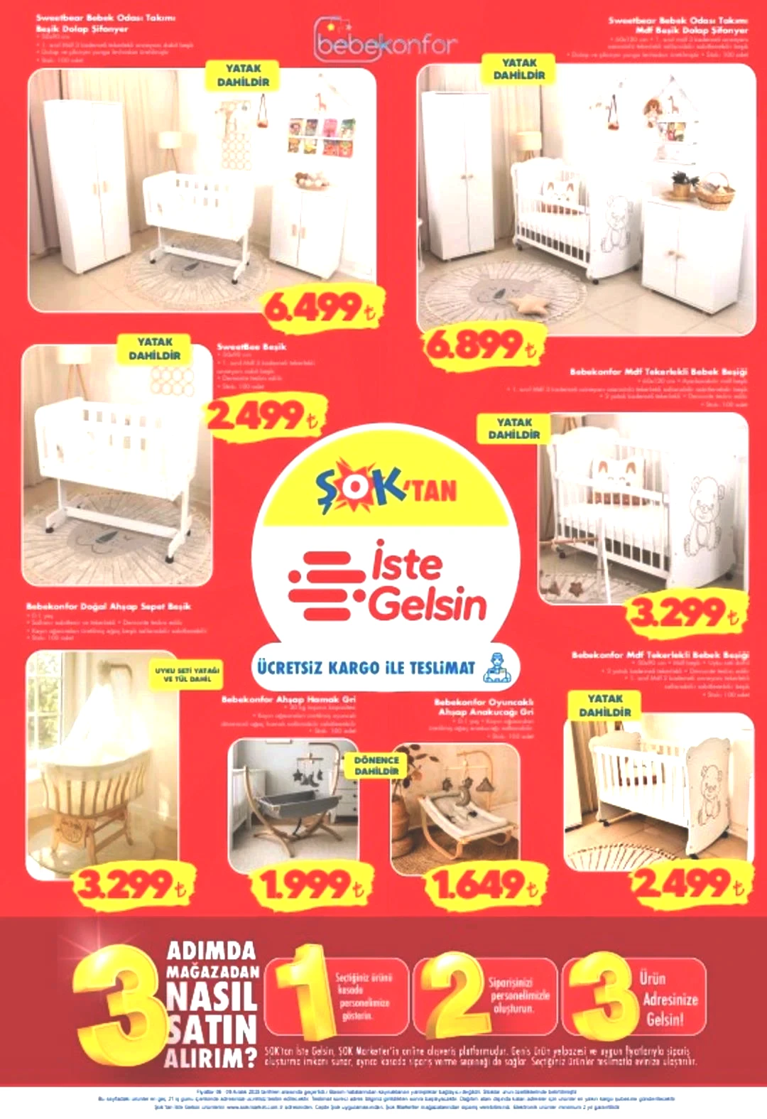 ŞOK a ahşap orta sehpa geliyor! 6 Aralık 2025 ŞOK aktüel katalog yayınlandı! 4